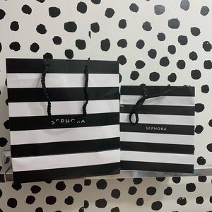 2 Sephora bags and 2 Sephora masks!